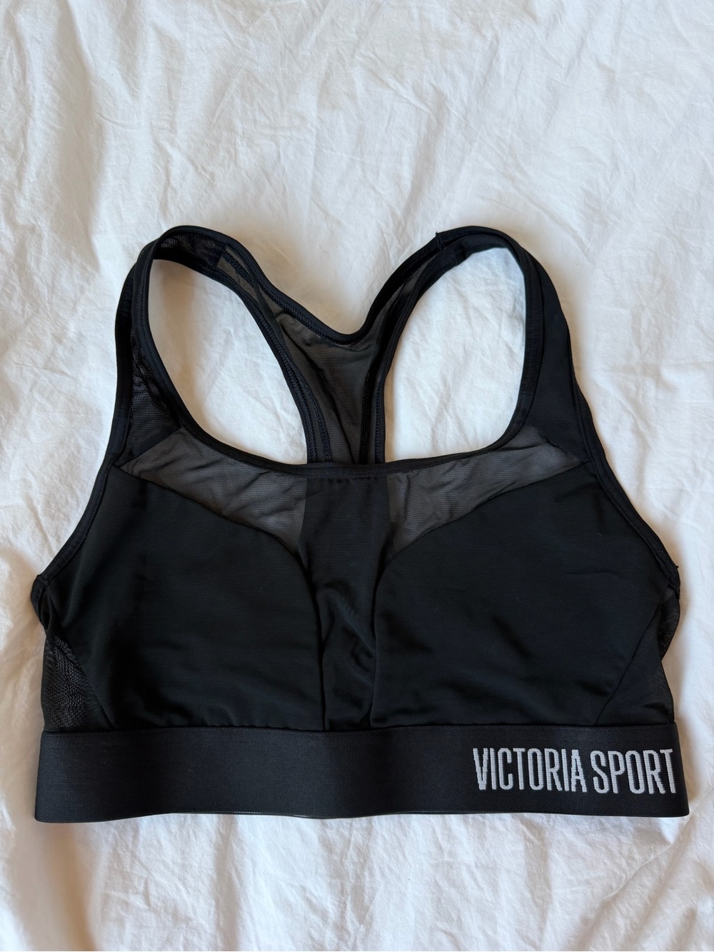 victoria secret mesh racerback sports bra